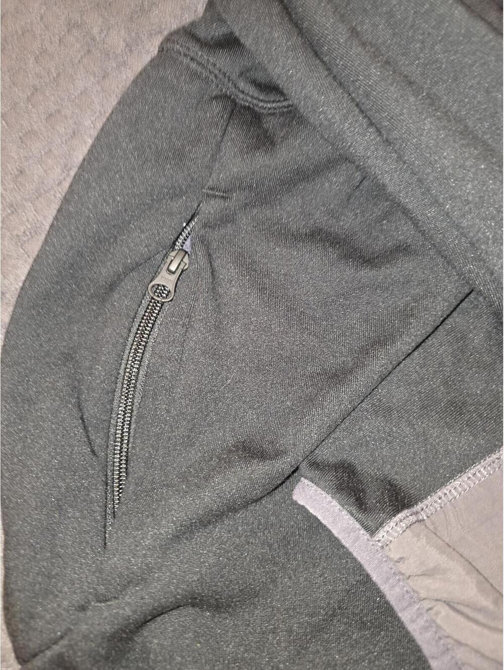 Columbia Men’s XXL 1/4 Zip Fleece Pullover Dark Navy Gray Pocket Outdoor Jacket - Picture 9 of 11